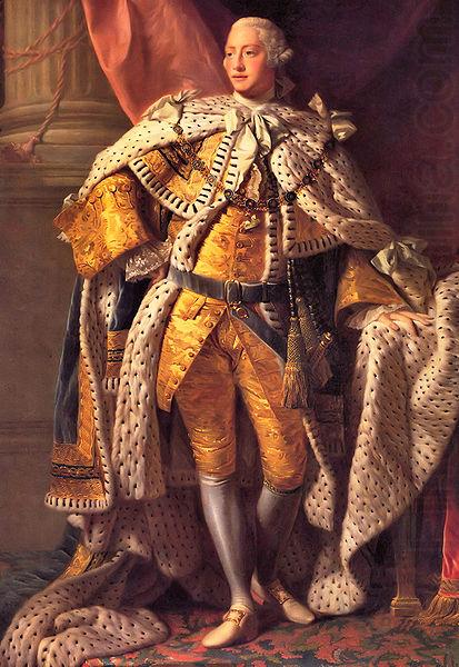 Allan Ramsay King George III china oil painting image